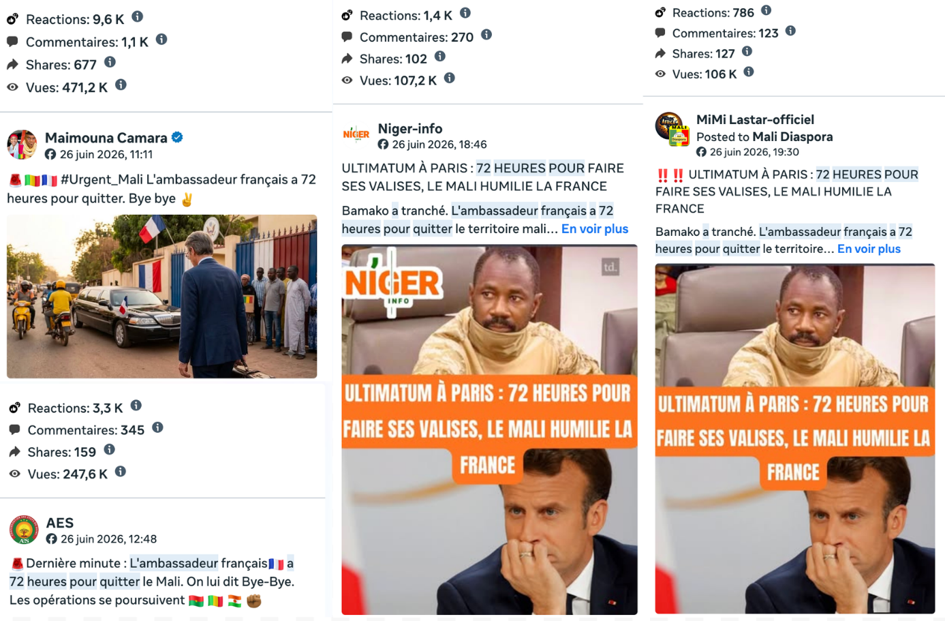 Expulsion d'un diplomate Français au Mali